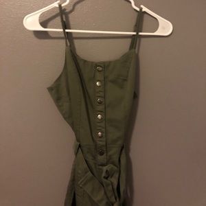 Army colored romper
